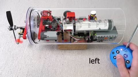 LEGO-Powered Submarine with Depth Control