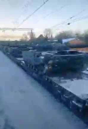 RUSSIA – Mech. humanitarian aid division from Russians without Borders en route to invade Ukraine.