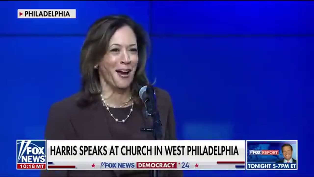 Harris appeals to voters at church after being labeled anti-Catholic