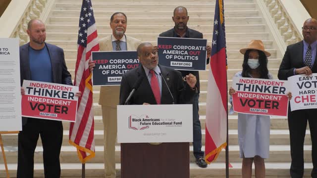 Black Americans For A Better Future Press Conference