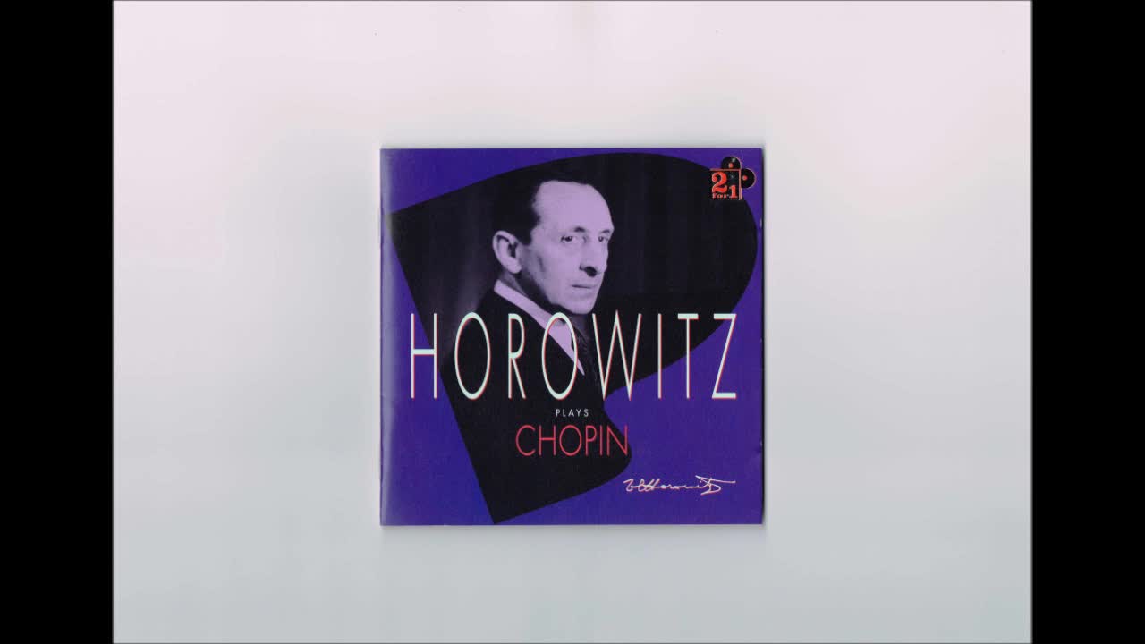 Chopin - Mazurka in F-Sharp Minor Horowitz