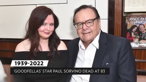 'Goodfellas' Actor Paul Sorvino Dead at 83 | PEOPLE