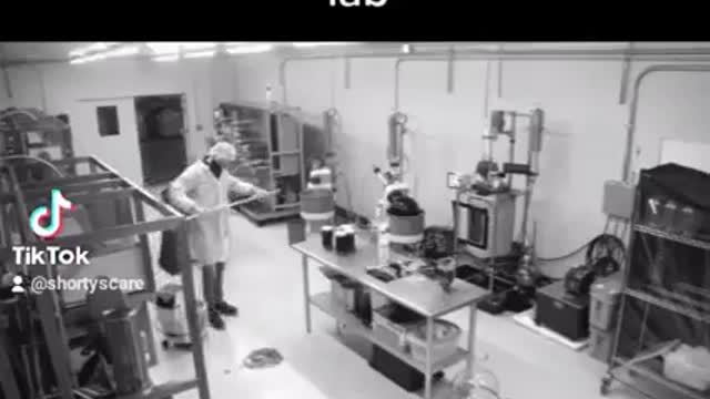 At the lab