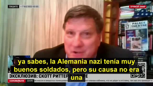 Ex oficial de inteligencia Scott Ritter entrevistado por Vladimir Soloviev