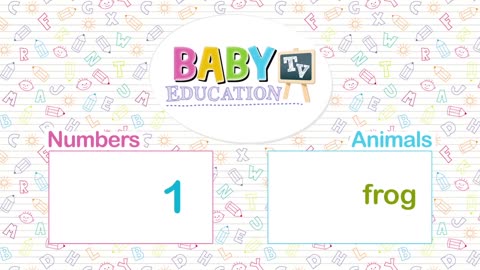 Alphabet for babies - Learning and stimulation for babies