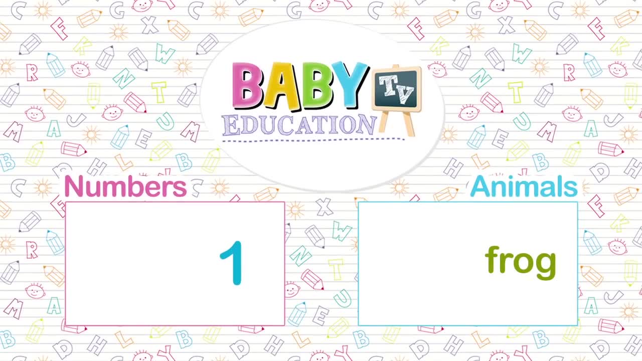 Alphabet for babies - Learning and stimulation for babies