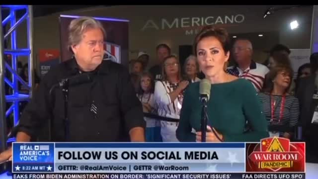 STEVE BANNON INTERVIEWS KARI LAKE AT CPAC POST AZ WIN 👀