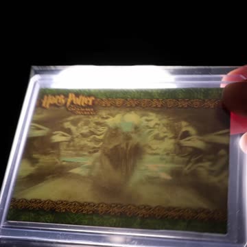 This Basilisk Card Is Mesmerizing #wizardingworld #harrypotter #basilisk #magicalcreatures