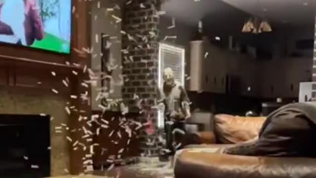 he will sleep on the couch for a week after trolling his girlfriend