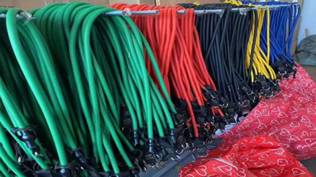 Premium Resistance Bands with Handles for Strength Training and Flexibility