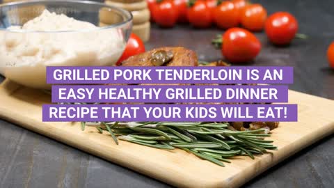 Keto Grilled Pork Tenderloin