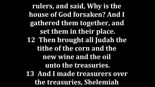 Nehemiah 13 King James version