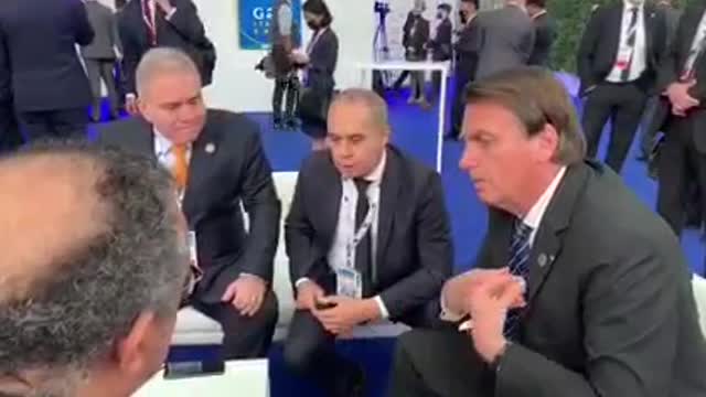 Bolsonaro conversa com o Diretor Geral da OMS, Tedros Adhanon