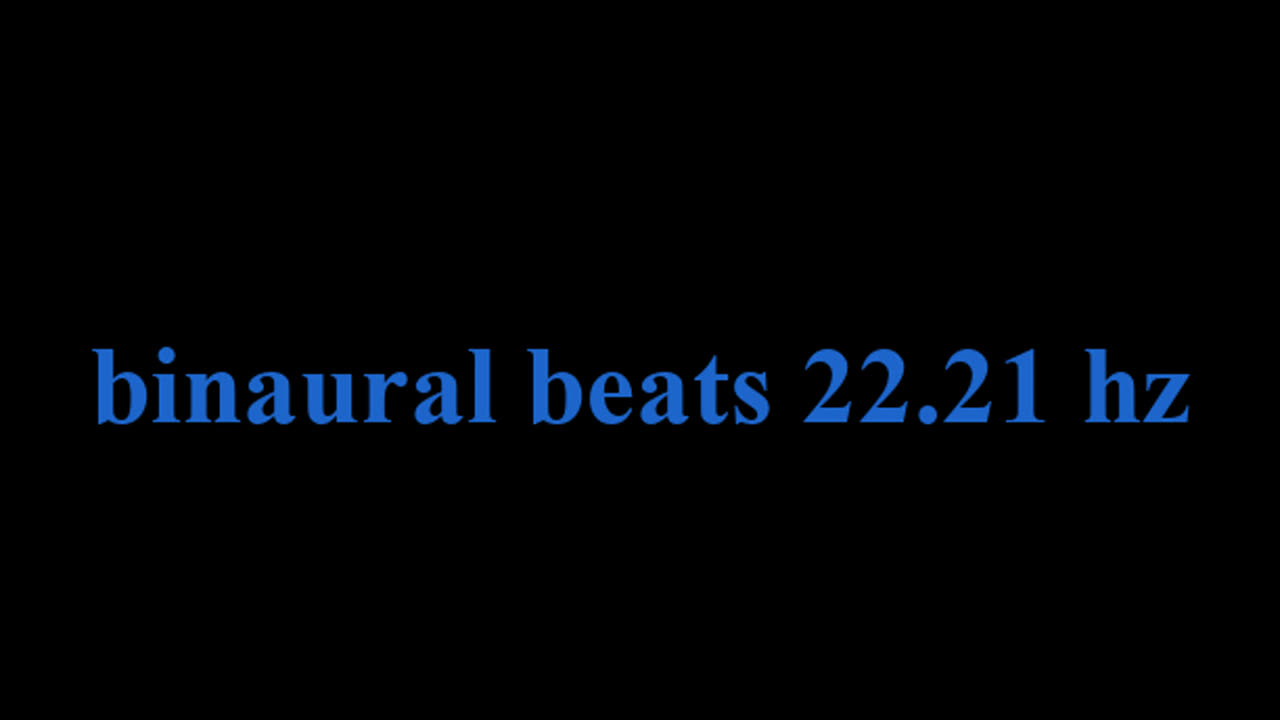 binaural beats 22.21 hz