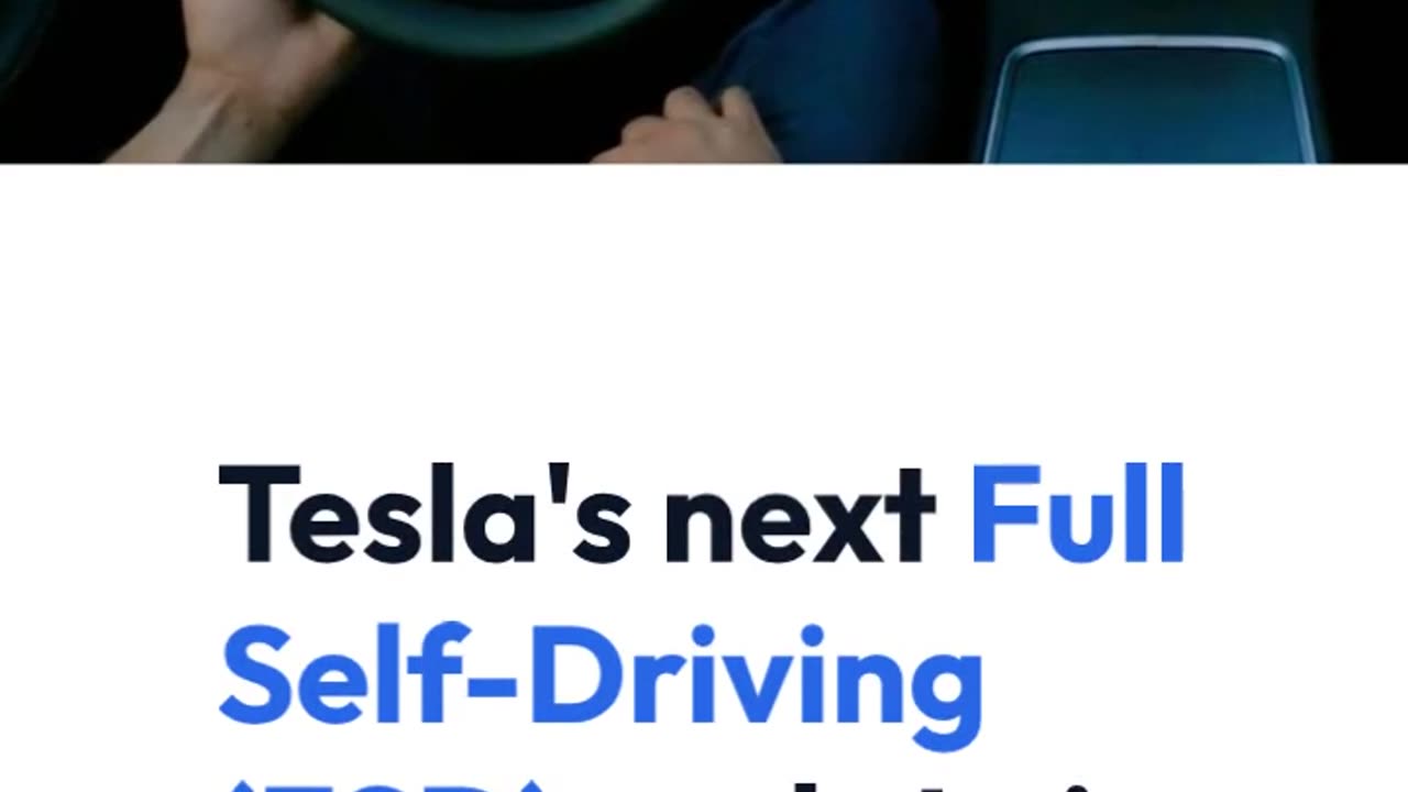 Tesla’s next Full Self-Driving update is late and it’s a critical one