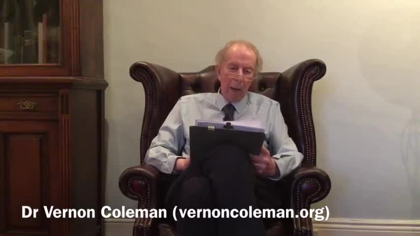 Dr. Vernon Coleman explains the severe harm the Covid-19 Vaccines do to the Brain