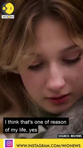 This cat fled Ukraine too