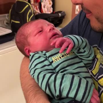 Dad Yodels At Baby To Stop Him Crying