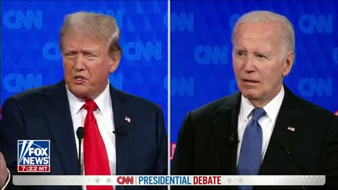 Biden decided to open up our border- Trump Fox Today