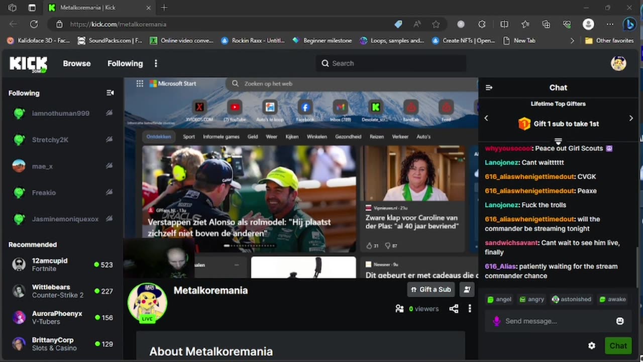 Cyraxx Kick 2023-10-17 Speaking on Behalf of all the victims of the troll community Part 2