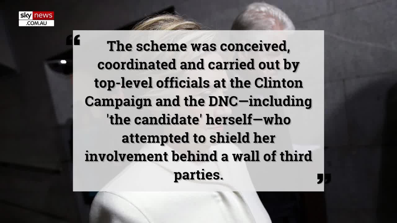 ‘It’s about time’: Trump suing Hillary Clinton over Russiagate scandal
