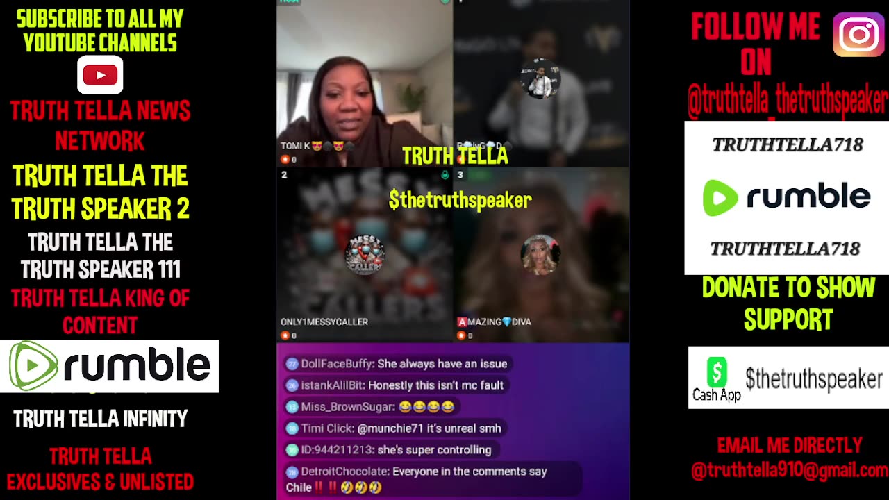 TOMIKAY PANEL WITH MESSY CALLER & AMAZING DIVA PT. 2 5/25/24