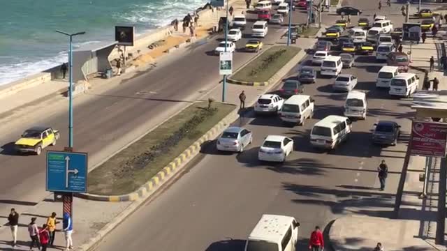 Sunny day at Alexandria-Egypt