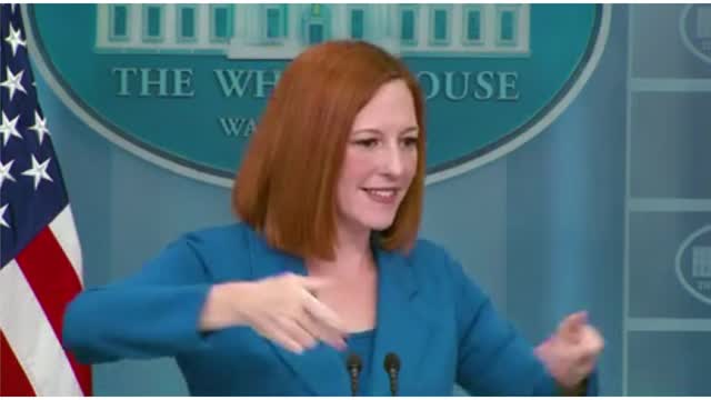 Jen Psaki Clarifying On Joe Biden Statement About 'Personal Choice To Wear Mask Or Not On Planes'