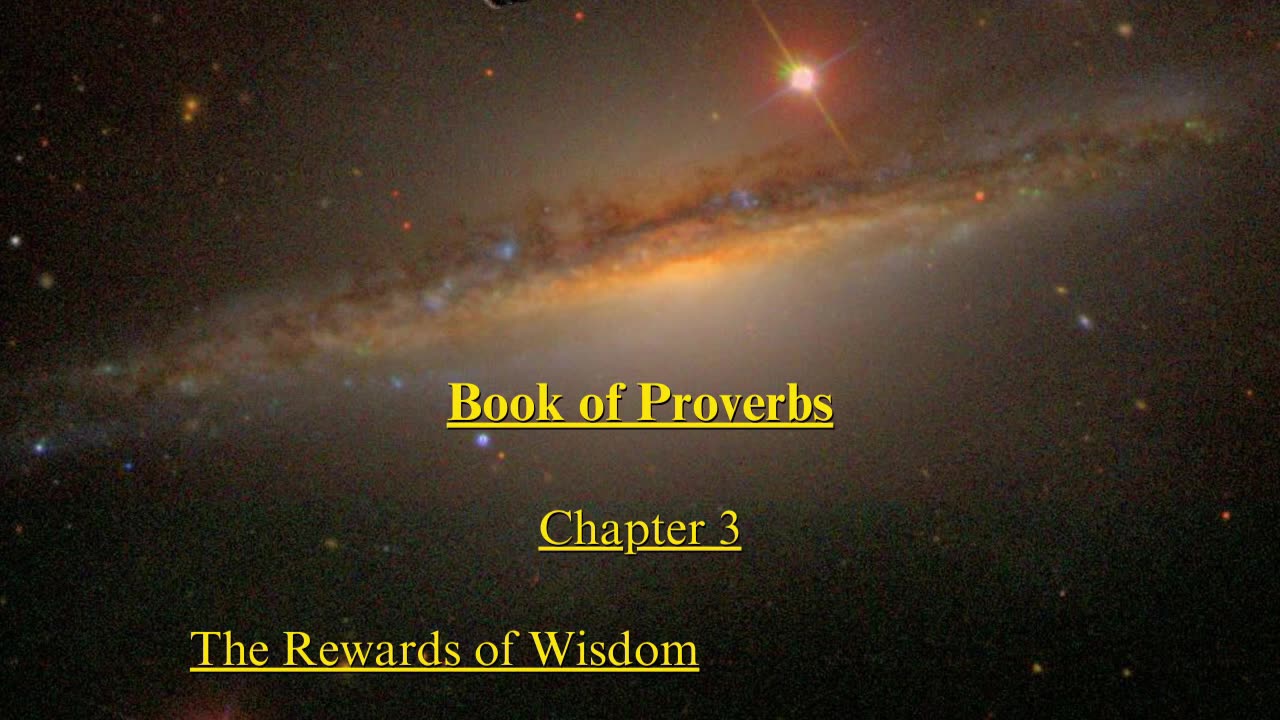 Christian Meme Video: Proverbs Chapter 3 (02/04/2024)