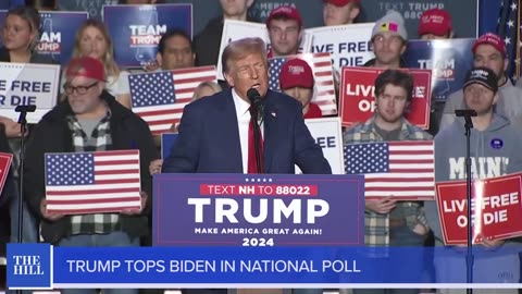 Trump Tops Biden In National Poll