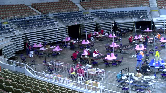 Video 2 of 2 The Host At the Historical Audit in Arizona Veterans Memorial Coliseum.