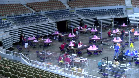 Video 2 of 2 The Host At the Historical Audit in Arizona Veterans Memorial Coliseum.