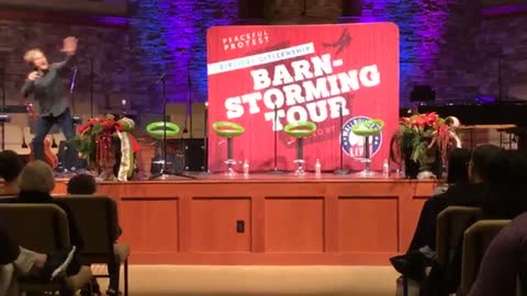 Brad Stine at Georgia Barnstorming Tour 2020