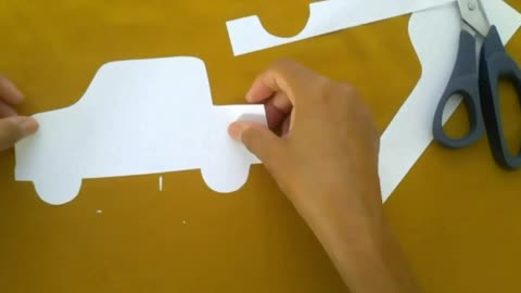 How to cut out a pikup without drawing