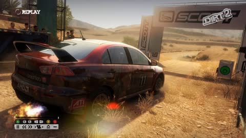 Dirt 2 Rally Event - Morocco / Mitsubishi Lancer Evolution X