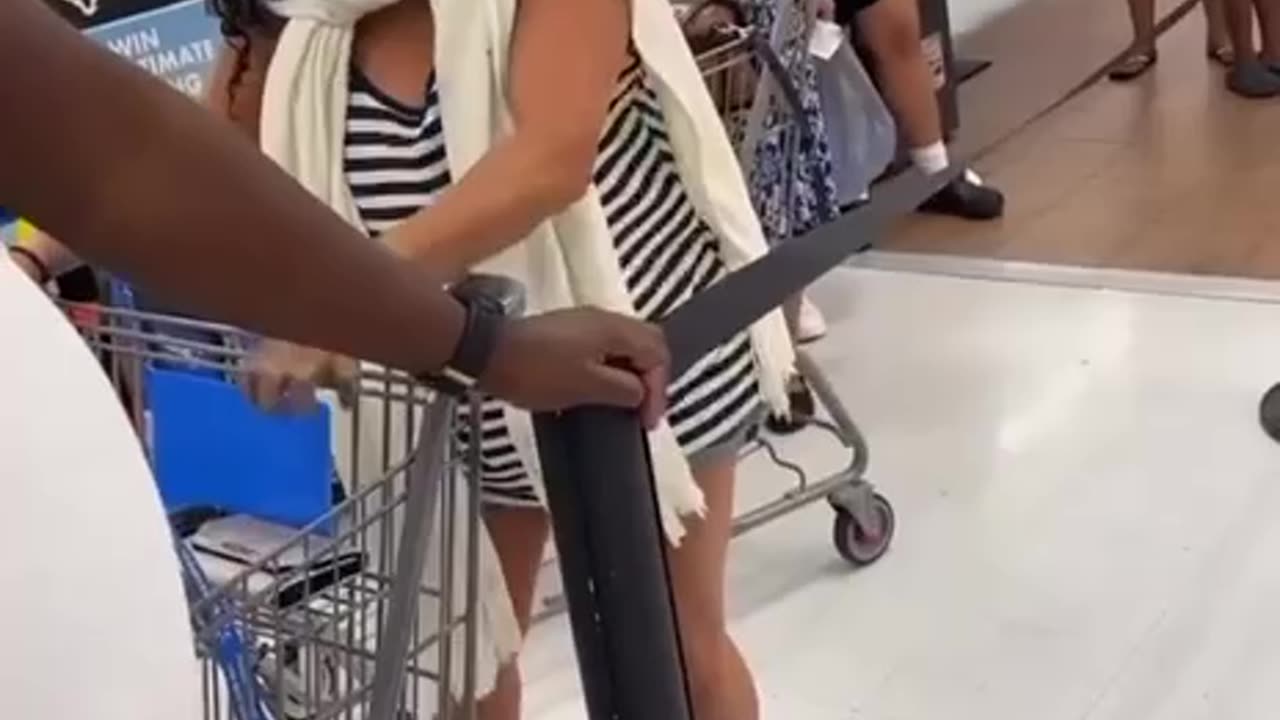 When you decide to go to a walmart