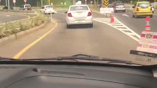 Entrando al Túnel vial más largo de Colombia