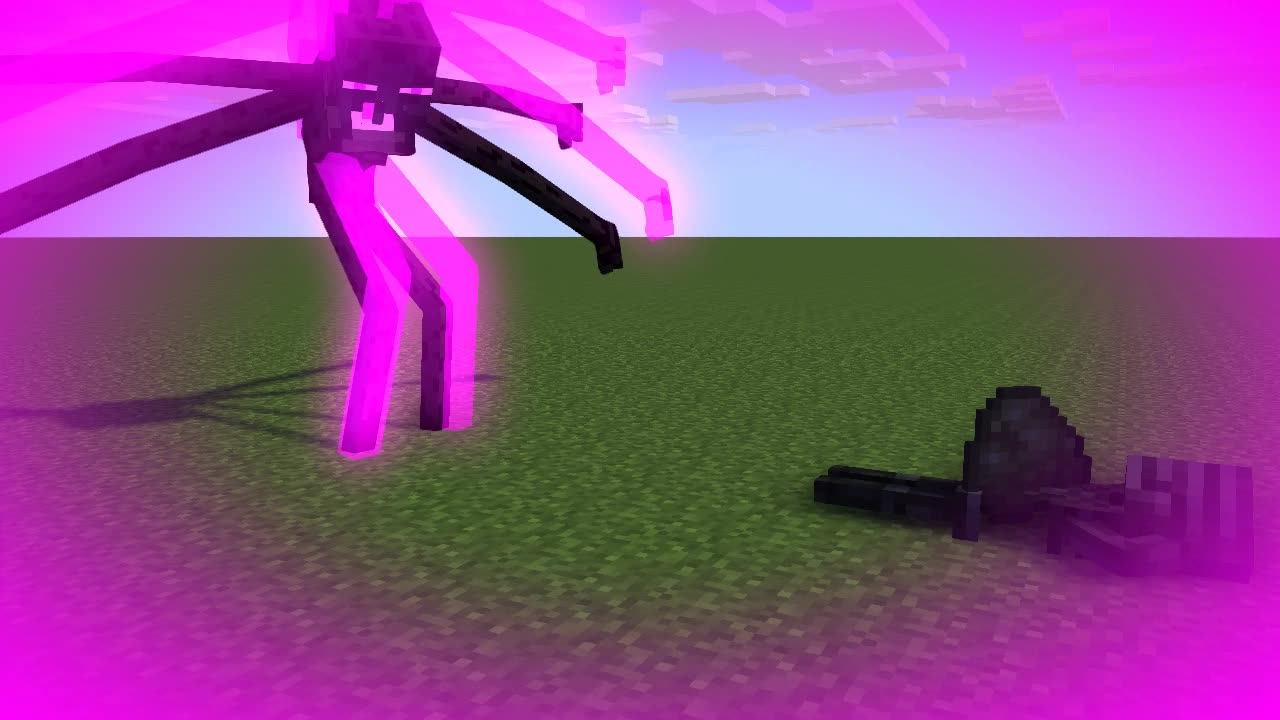 Mutant Enderman vs Platabush's Monster School | Minecraft Animation