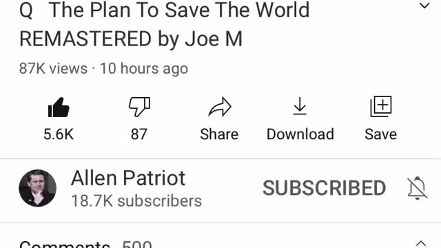 Plan To Save The World by JoeM