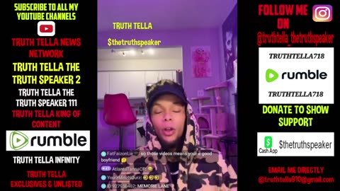 LATENIGHT SHOWS PICTURES OF HIMSELF IN DRAG & SAYS ROYCE CHANGED HER PANTIES EVERY 3 DAYS