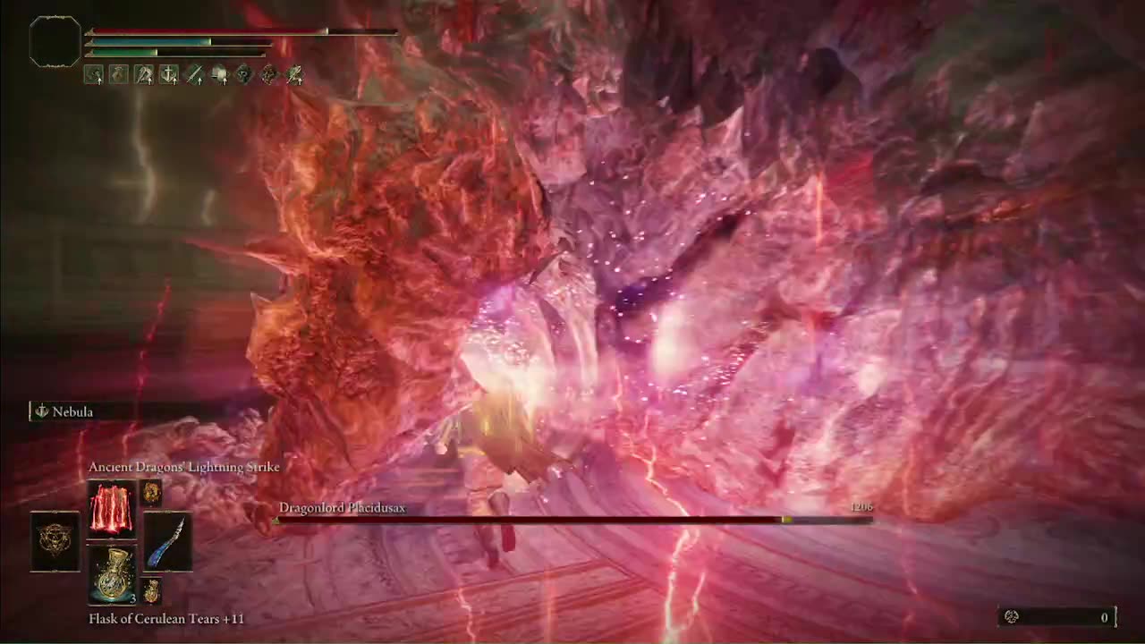 Split Int/Faith deletes Dragonlord Placidusax (Elden Ring)