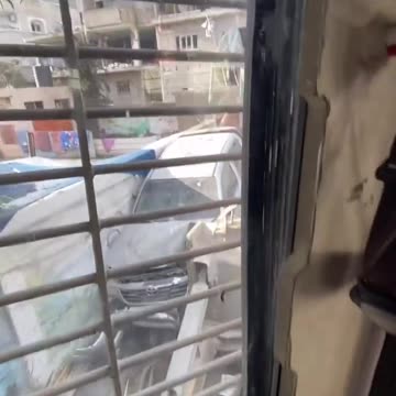 An Israeli soldier driving a bulldozer is reported to have destroyed civilian cars in Gaza.