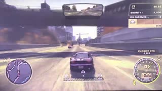 NFS Most Wanted 2005 Challenge Series Event 34 1st Try(Xbox 360 HD)