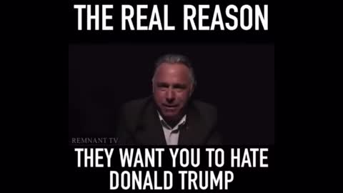 Explanation on the hate for Trump