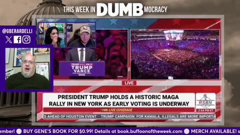 This Week in DUMBmocracy: AOC and Walz TRIGGERED By Insult Comic at Trump's MSG Rally