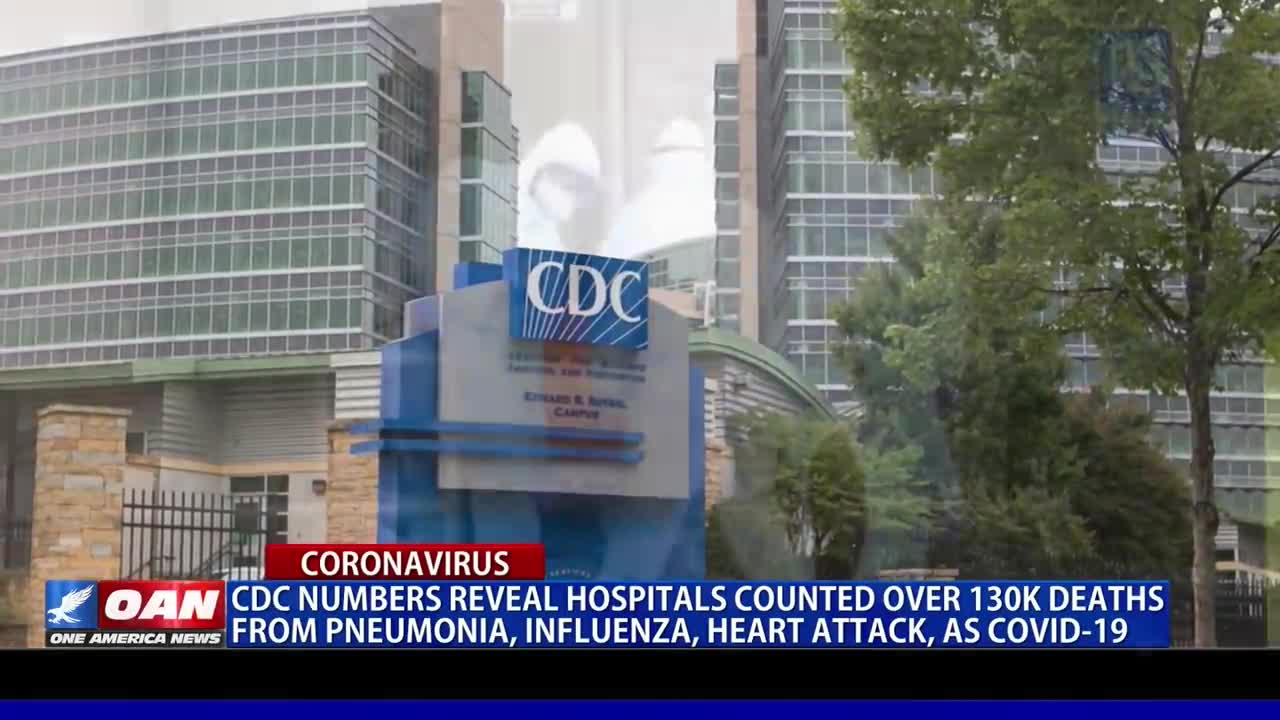 CDC Reveals Hospitals Counted Heart Attacks, Penumonia & Influenza as COVID-19 Deaths