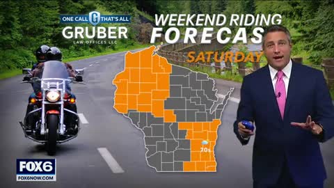 Weekend Riding Forecast (Aug 26-28) FOX6 News Milwaukee