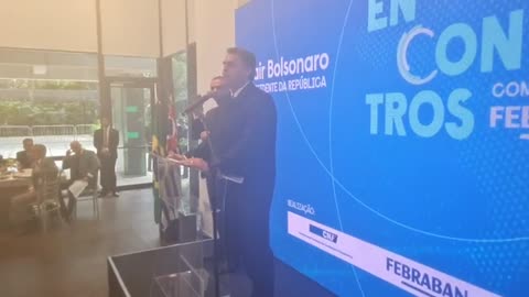 A íntegra do discurso de Bolsonaro na Febraban