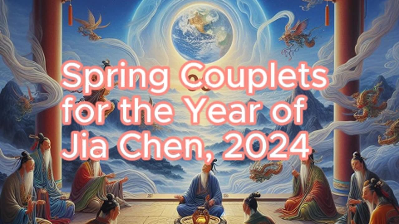 Spring Couplets for the Year of Jia Chen, 2024 - 06