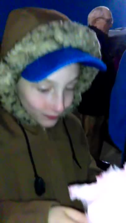 Kids first experience with cotton candy